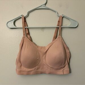 Soma Enbliss Luxe Adjustable Bralette Soft Peach Bra, Size Large Women’s